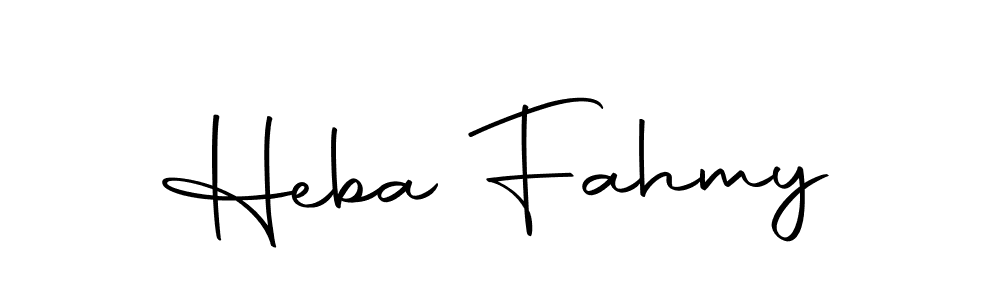 Make a beautiful signature design for name Heba Fahmy. Use this online signature maker to create a handwritten signature for free. Heba Fahmy signature style 10 images and pictures png