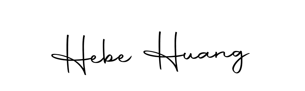 Hebe Huang stylish signature style. Best Handwritten Sign (Autography-DOLnW) for my name. Handwritten Signature Collection Ideas for my name Hebe Huang. Hebe Huang signature style 10 images and pictures png