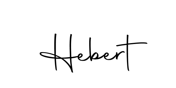 Design your own signature with our free online signature maker. With this signature software, you can create a handwritten (Autography-DOLnW) signature for name Hebert. Hebert signature style 10 images and pictures png