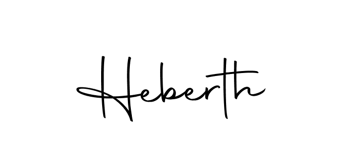 Also we have Heberth name is the best signature style. Create professional handwritten signature collection using Autography-DOLnW autograph style. Heberth signature style 10 images and pictures png