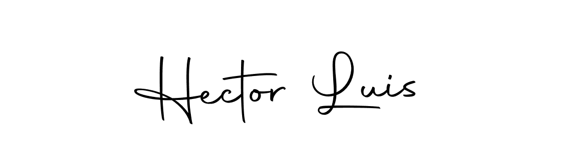 How to make Hector Luis signature? Autography-DOLnW is a professional autograph style. Create handwritten signature for Hector Luis name. Hector Luis signature style 10 images and pictures png