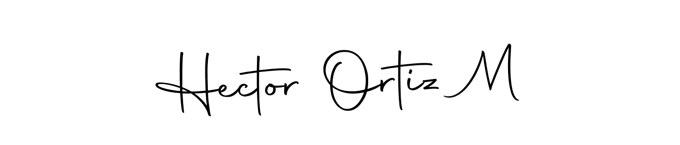 Hector Ortiz M stylish signature style. Best Handwritten Sign (Autography-DOLnW) for my name. Handwritten Signature Collection Ideas for my name Hector Ortiz M. Hector Ortiz M signature style 10 images and pictures png