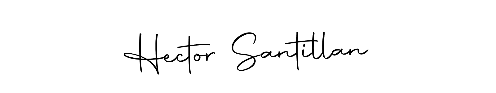 Use a signature maker to create a handwritten signature online. With this signature software, you can design (Autography-DOLnW) your own signature for name Hector Santillan. Hector Santillan signature style 10 images and pictures png