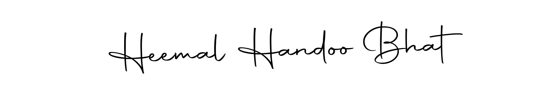 Check out images of Autograph of Heemal Handoo Bhat name. Actor Heemal Handoo Bhat Signature Style. Autography-DOLnW is a professional sign style online. Heemal Handoo Bhat signature style 10 images and pictures png