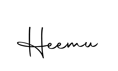 You should practise on your own different ways (Autography-DOLnW) to write your name (Heemu) in signature. don't let someone else do it for you. Heemu signature style 10 images and pictures png