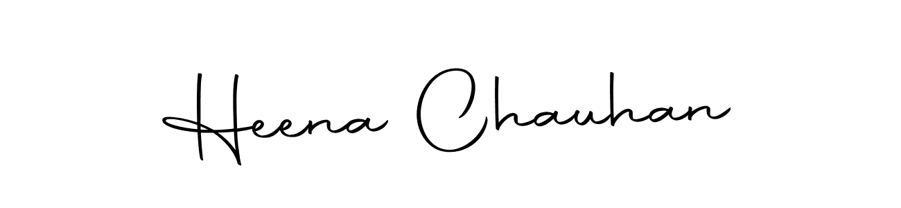 Also we have Heena Chauhan name is the best signature style. Create professional handwritten signature collection using Autography-DOLnW autograph style. Heena Chauhan signature style 10 images and pictures png