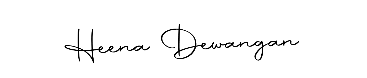 Also we have Heena Dewangan name is the best signature style. Create professional handwritten signature collection using Autography-DOLnW autograph style. Heena Dewangan signature style 10 images and pictures png
