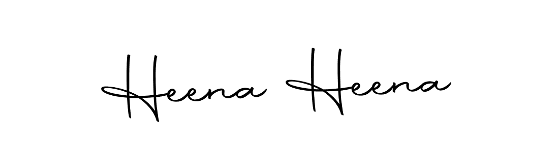 How to make Heena Heena signature? Autography-DOLnW is a professional autograph style. Create handwritten signature for Heena Heena name. Heena Heena signature style 10 images and pictures png