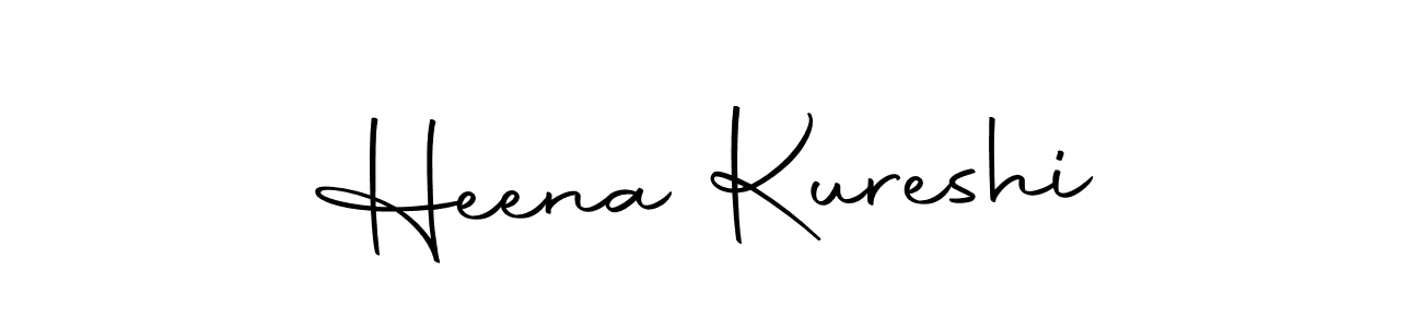 You can use this online signature creator to create a handwritten signature for the name Heena Kureshi. This is the best online autograph maker. Heena Kureshi signature style 10 images and pictures png
