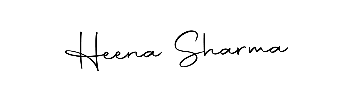 Here are the top 10 professional signature styles for the name Heena Sharma. These are the best autograph styles you can use for your name. Heena Sharma signature style 10 images and pictures png