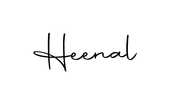 Heenal stylish signature style. Best Handwritten Sign (Autography-DOLnW) for my name. Handwritten Signature Collection Ideas for my name Heenal. Heenal signature style 10 images and pictures png