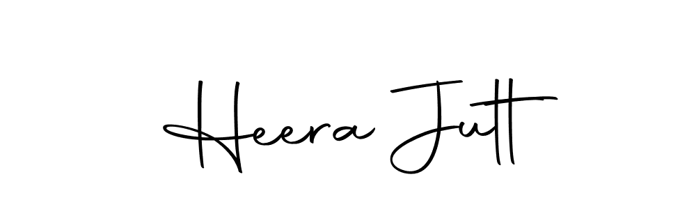 Also we have Heera Jutt name is the best signature style. Create professional handwritten signature collection using Autography-DOLnW autograph style. Heera Jutt signature style 10 images and pictures png