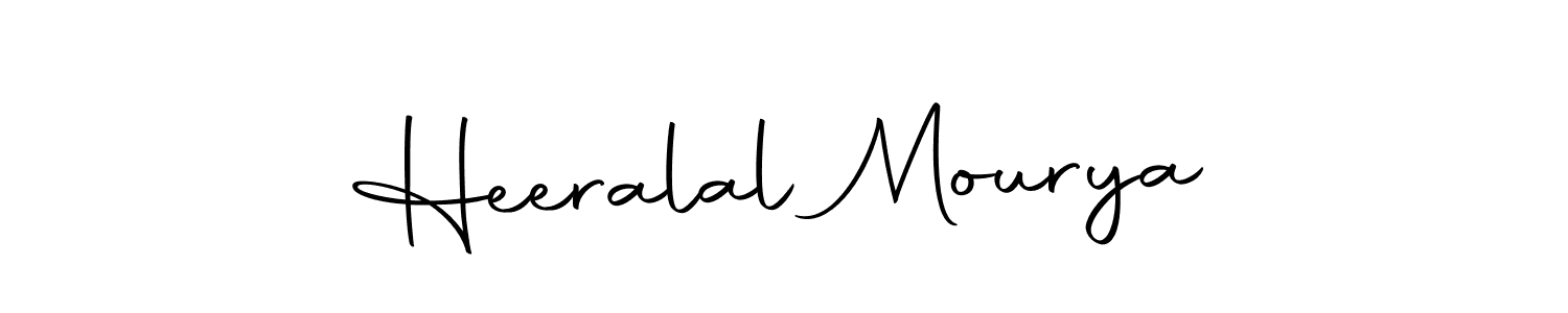 Make a beautiful signature design for name Heeralal Mourya. With this signature (Autography-DOLnW) style, you can create a handwritten signature for free. Heeralal Mourya signature style 10 images and pictures png