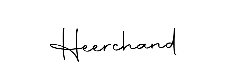 Create a beautiful signature design for name Heerchand. With this signature (Autography-DOLnW) fonts, you can make a handwritten signature for free. Heerchand signature style 10 images and pictures png