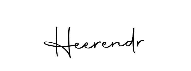 Create a beautiful signature design for name Heerendr. With this signature (Autography-DOLnW) fonts, you can make a handwritten signature for free. Heerendr signature style 10 images and pictures png