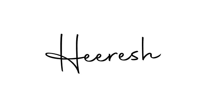 Also we have Heeresh name is the best signature style. Create professional handwritten signature collection using Autography-DOLnW autograph style. Heeresh signature style 10 images and pictures png