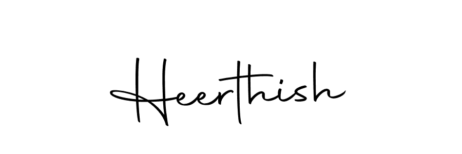 if you are searching for the best signature style for your name Heerthish. so please give up your signature search. here we have designed multiple signature styles  using Autography-DOLnW. Heerthish signature style 10 images and pictures png