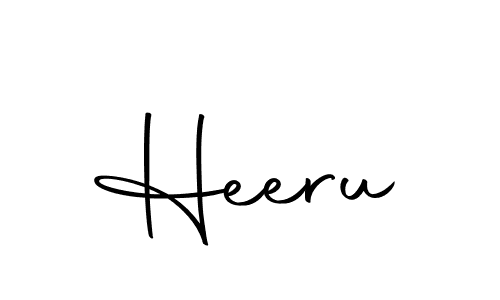 Make a beautiful signature design for name Heeru. With this signature (Autography-DOLnW) style, you can create a handwritten signature for free. Heeru signature style 10 images and pictures png