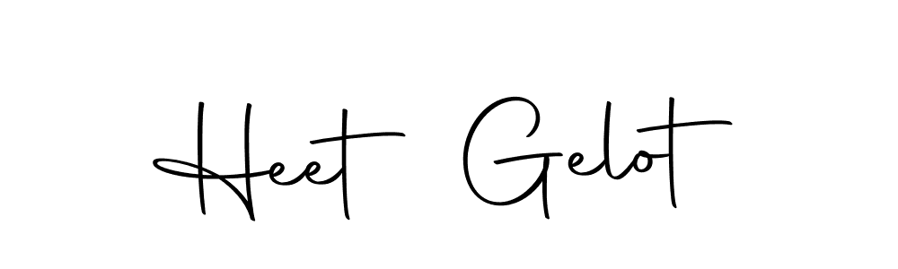 Heet Gelot stylish signature style. Best Handwritten Sign (Autography-DOLnW) for my name. Handwritten Signature Collection Ideas for my name Heet Gelot. Heet Gelot signature style 10 images and pictures png