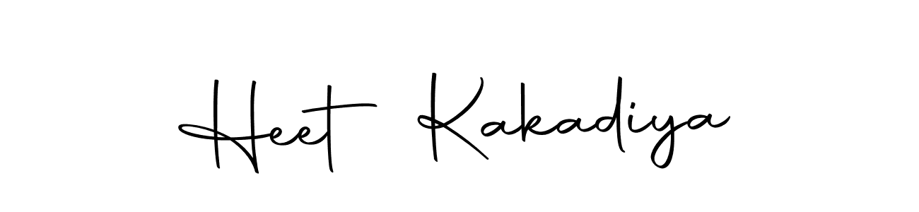 Similarly Autography-DOLnW is the best handwritten signature design. Signature creator online .You can use it as an online autograph creator for name Heet Kakadiya. Heet Kakadiya signature style 10 images and pictures png