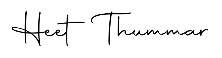 Explore multiple handwriting variations for Heet Thummar including this stunning Autography-DOLnW design. Free to use across all platforms. Heet Thummar signature style 10 images and pictures png