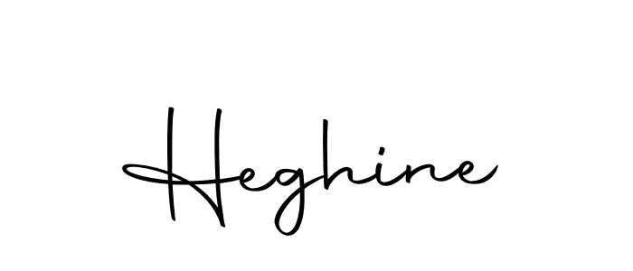 Use a signature maker to create a handwritten signature online. With this signature software, you can design (Autography-DOLnW) your own signature for name Heghine. Heghine signature style 10 images and pictures png