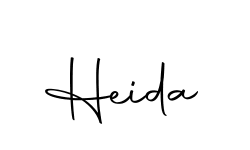 The best way (Autography-DOLnW) to make a short signature is to pick only two or three words in your name. The name Heida include a total of six letters. For converting this name. Heida signature style 10 images and pictures png