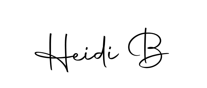 Here are the top 10 professional signature styles for the name Heidi B. These are the best autograph styles you can use for your name. Heidi B signature style 10 images and pictures png