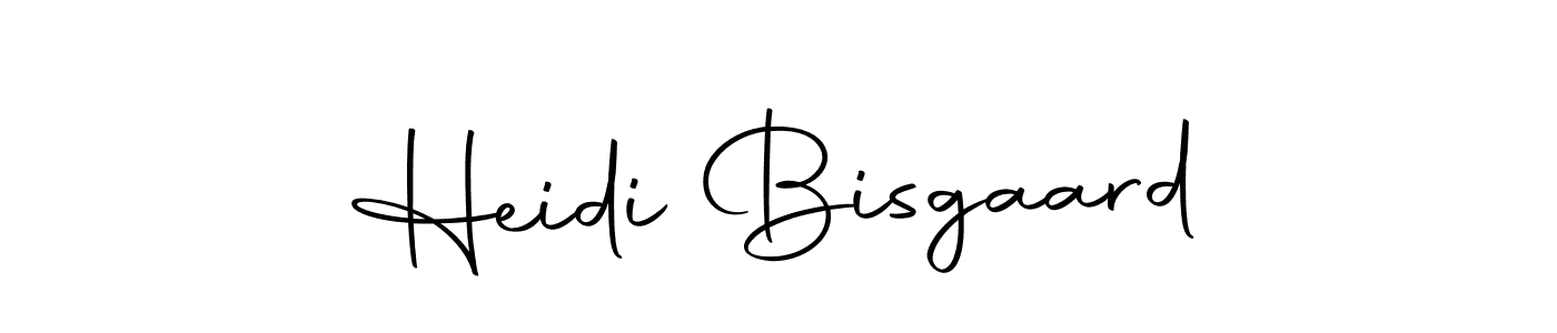 You should practise on your own different ways (Autography-DOLnW) to write your name (Heidi Bisgaard) in signature. don't let someone else do it for you. Heidi Bisgaard signature style 10 images and pictures png
