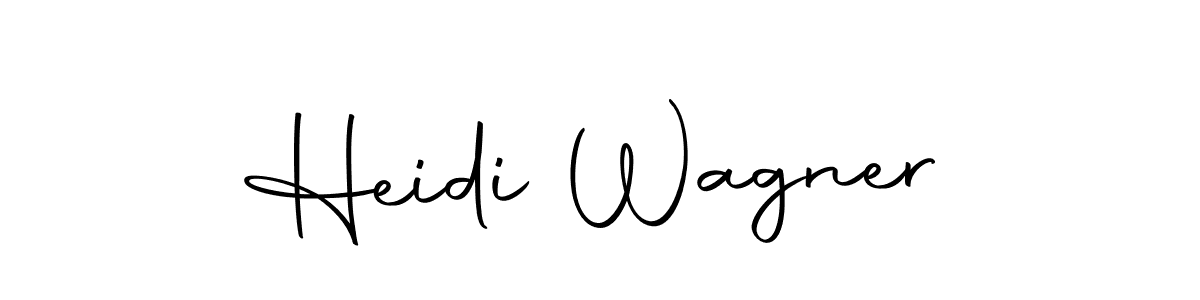 Use a signature maker to create a handwritten signature online. With this signature software, you can design (Autography-DOLnW) your own signature for name Heidi Wagner. Heidi Wagner signature style 10 images and pictures png