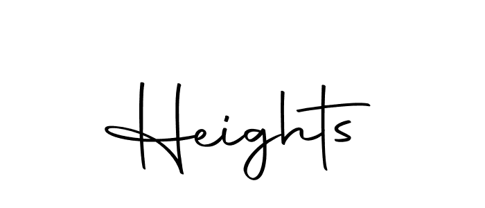 You should practise on your own different ways (Autography-DOLnW) to write your name (Heights) in signature. don't let someone else do it for you. Heights signature style 10 images and pictures png