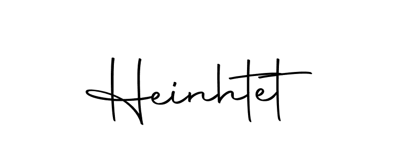 The best way (Autography-DOLnW) to make a short signature is to pick only two or three words in your name. The name Heinhtet include a total of six letters. For converting this name. Heinhtet signature style 10 images and pictures png