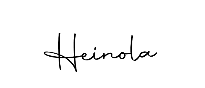 Make a beautiful signature design for name Heinola. With this signature (Autography-DOLnW) style, you can create a handwritten signature for free. Heinola signature style 10 images and pictures png
