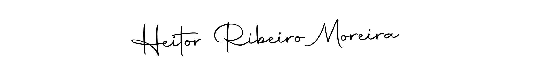 How to make Heitor Ribeiro Moreira signature? Autography-DOLnW is a professional autograph style. Create handwritten signature for Heitor Ribeiro Moreira name. Heitor Ribeiro Moreira signature style 10 images and pictures png