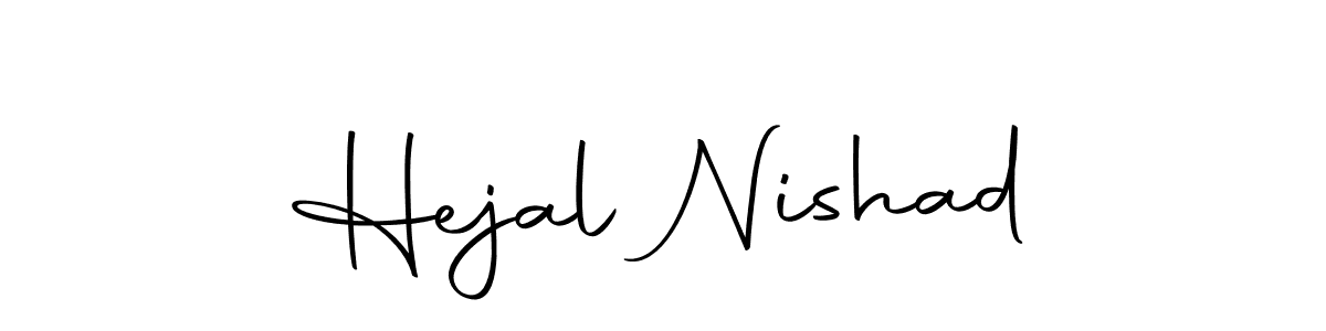 if you are searching for the best signature style for your name Hejal Nishad. so please give up your signature search. here we have designed multiple signature styles  using Autography-DOLnW. Hejal Nishad signature style 10 images and pictures png