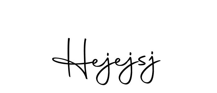 Design your own signature with our free online signature maker. With this signature software, you can create a handwritten (Autography-DOLnW) signature for name Hejejsj. Hejejsj signature style 10 images and pictures png