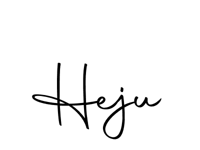 Heju stylish signature style. Best Handwritten Sign (Autography-DOLnW) for my name. Handwritten Signature Collection Ideas for my name Heju. Heju signature style 10 images and pictures png