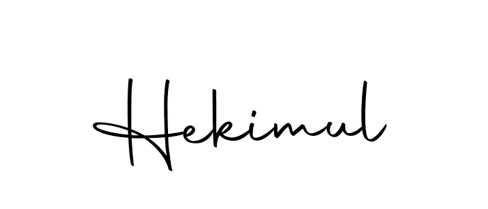 You can use this online signature creator to create a handwritten signature for the name Hekimul. This is the best online autograph maker. Hekimul signature style 10 images and pictures png