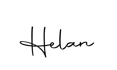 How to make Helan name signature. Use Autography-DOLnW style for creating short signs online. This is the latest handwritten sign. Helan signature style 10 images and pictures png