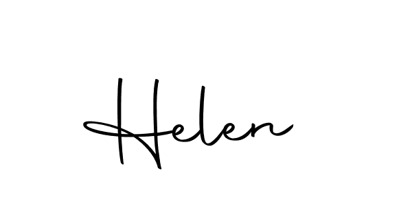 Similarly Autography-DOLnW is the best handwritten signature design. Signature creator online .You can use it as an online autograph creator for name Helen . Helen  signature style 10 images and pictures png