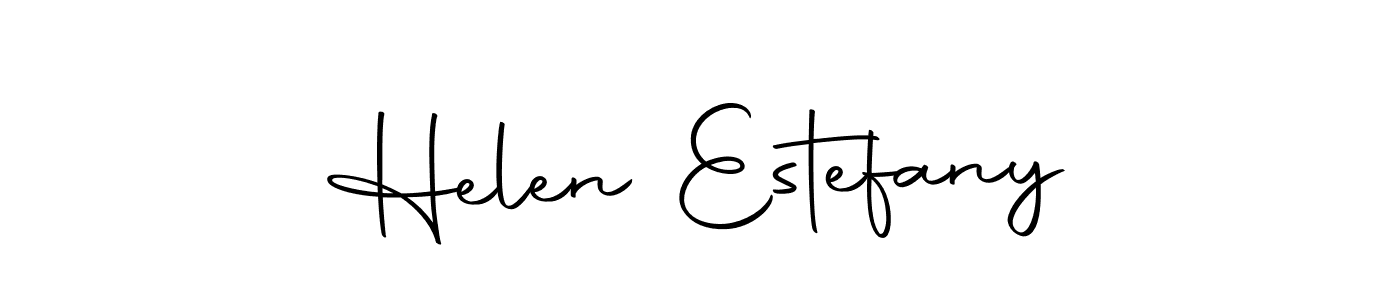 Make a beautiful signature design for name Helen Estefany. With this signature (Autography-DOLnW) style, you can create a handwritten signature for free. Helen Estefany signature style 10 images and pictures png