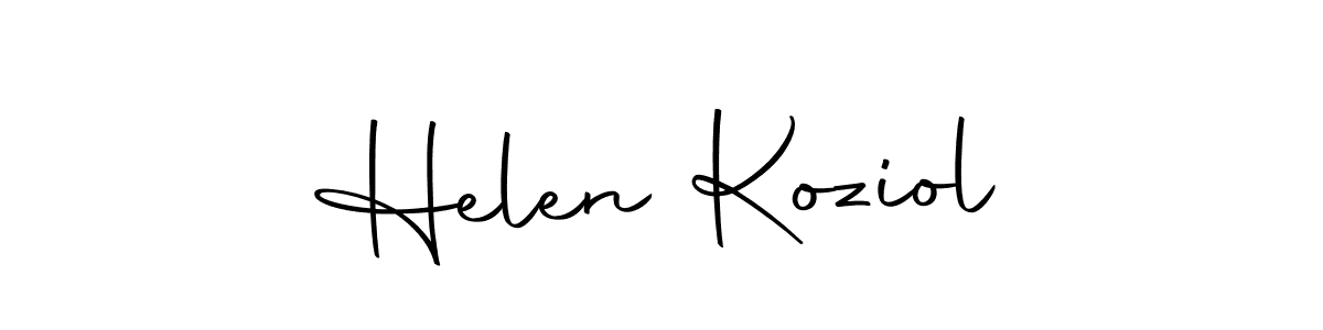 Check out images of Autograph of Helen Koziol name. Actor Helen Koziol Signature Style. Autography-DOLnW is a professional sign style online. Helen Koziol signature style 10 images and pictures png