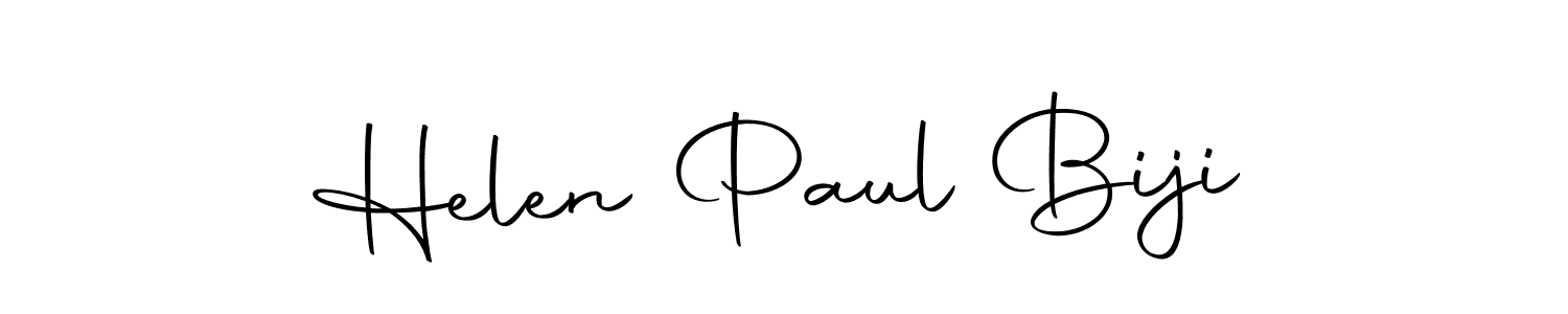 Make a beautiful signature design for name Helen Paul Biji. Use this online signature maker to create a handwritten signature for free. Helen Paul Biji signature style 10 images and pictures png