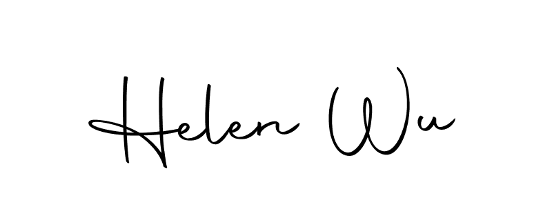 You can use this online signature creator to create a handwritten signature for the name Helen Wu. This is the best online autograph maker. Helen Wu signature style 10 images and pictures png