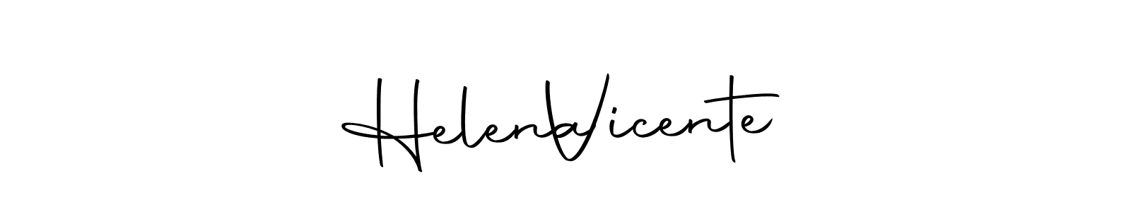 You can use this online signature creator to create a handwritten signature for the name Helena   Vicente. This is the best online autograph maker. Helena   Vicente signature style 10 images and pictures png