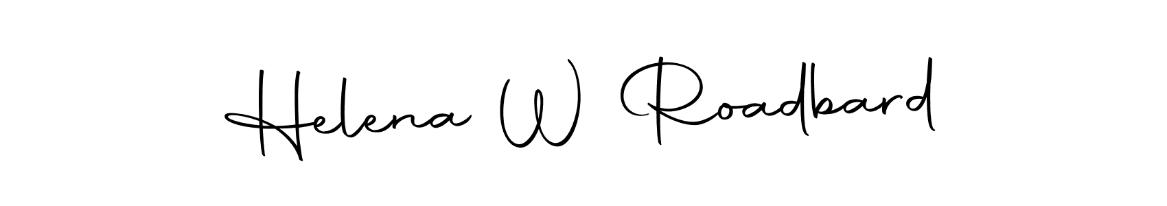 How to Draw Helena W Roadbard signature style? Autography-DOLnW is a latest design signature styles for name Helena W Roadbard. Helena W Roadbard signature style 10 images and pictures png