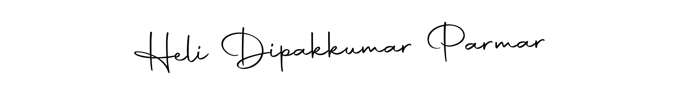 Make a beautiful signature design for name Heli Dipakkumar Parmar. Use this online signature maker to create a handwritten signature for free. Heli Dipakkumar Parmar signature style 10 images and pictures png