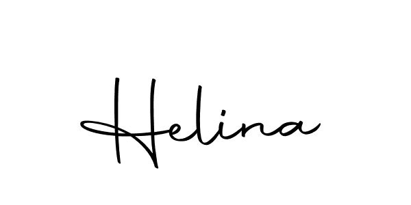 Use a signature maker to create a handwritten signature online. With this signature software, you can design (Autography-DOLnW) your own signature for name Helina. Helina signature style 10 images and pictures png