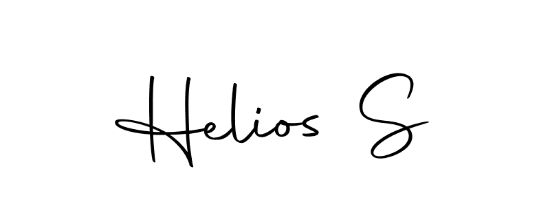 The best way (Autography-DOLnW) to make a short signature is to pick only two or three words in your name. The name Helios S include a total of six letters. For converting this name. Helios S signature style 10 images and pictures png