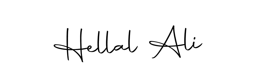 The best way (Autography-DOLnW) to make a short signature is to pick only two or three words in your name. The name Hellal Ali include a total of six letters. For converting this name. Hellal Ali signature style 10 images and pictures png